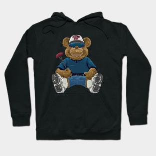 dad teddy bear Hoodie